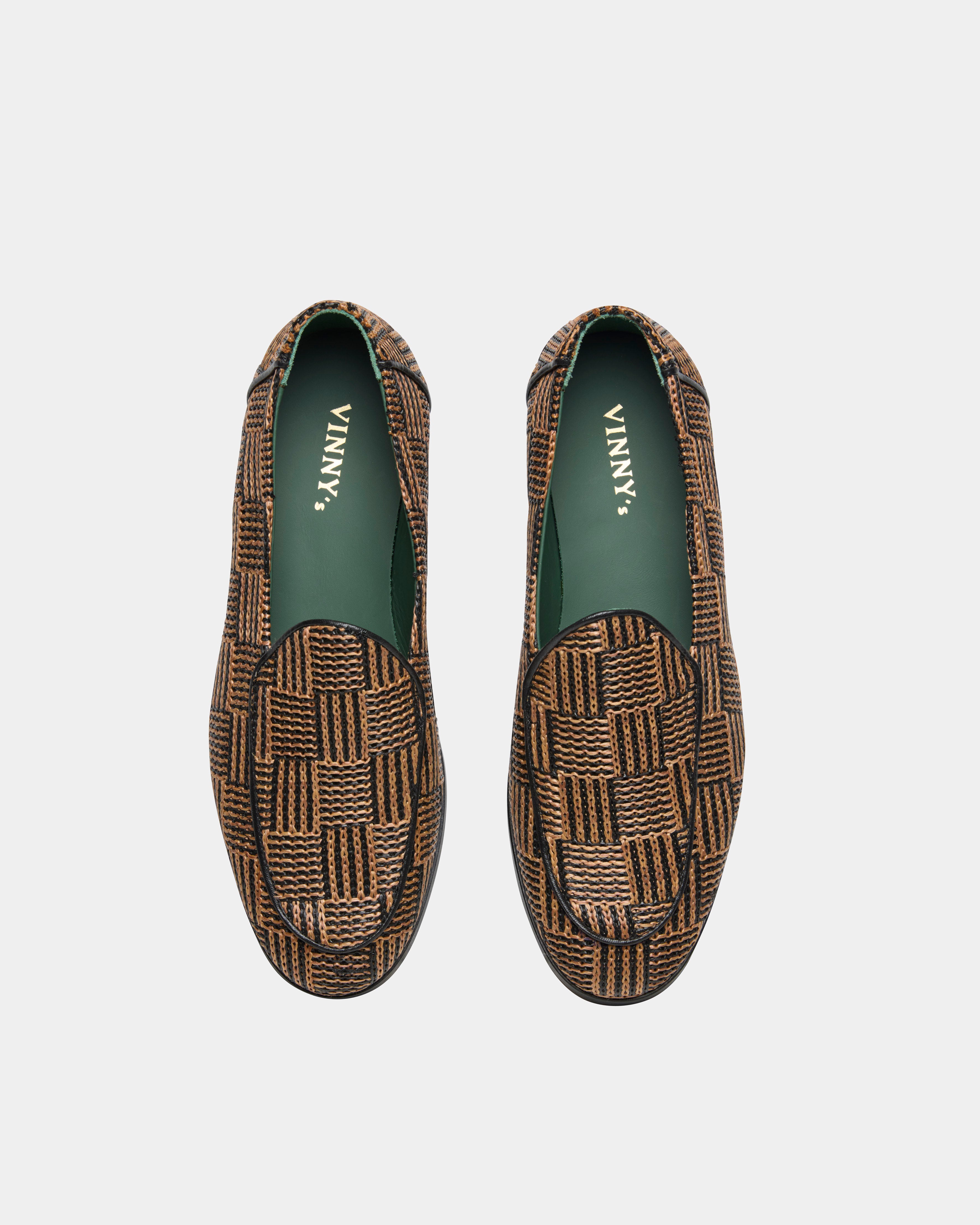 belgee raffia loafer