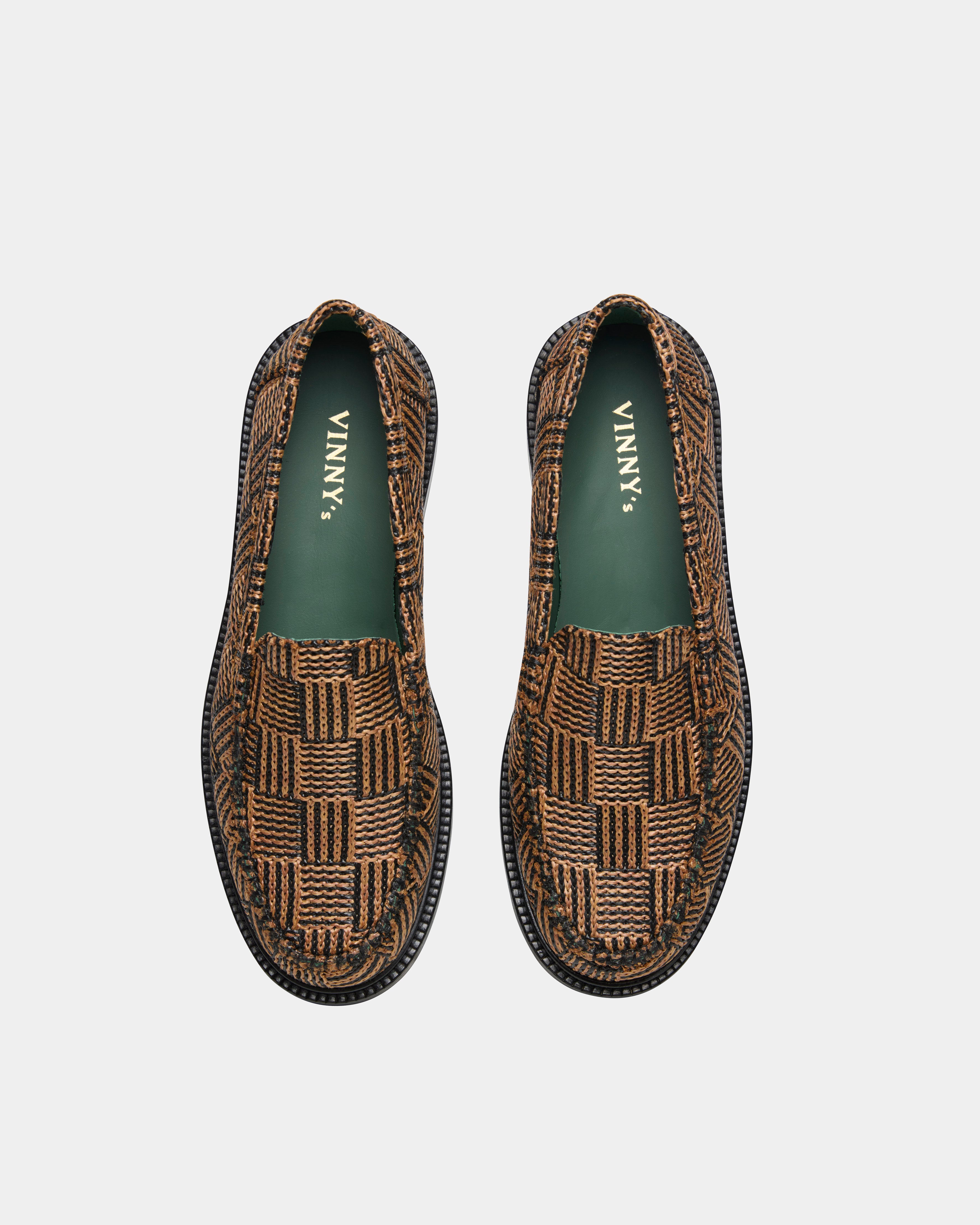 yardee raffia loafer