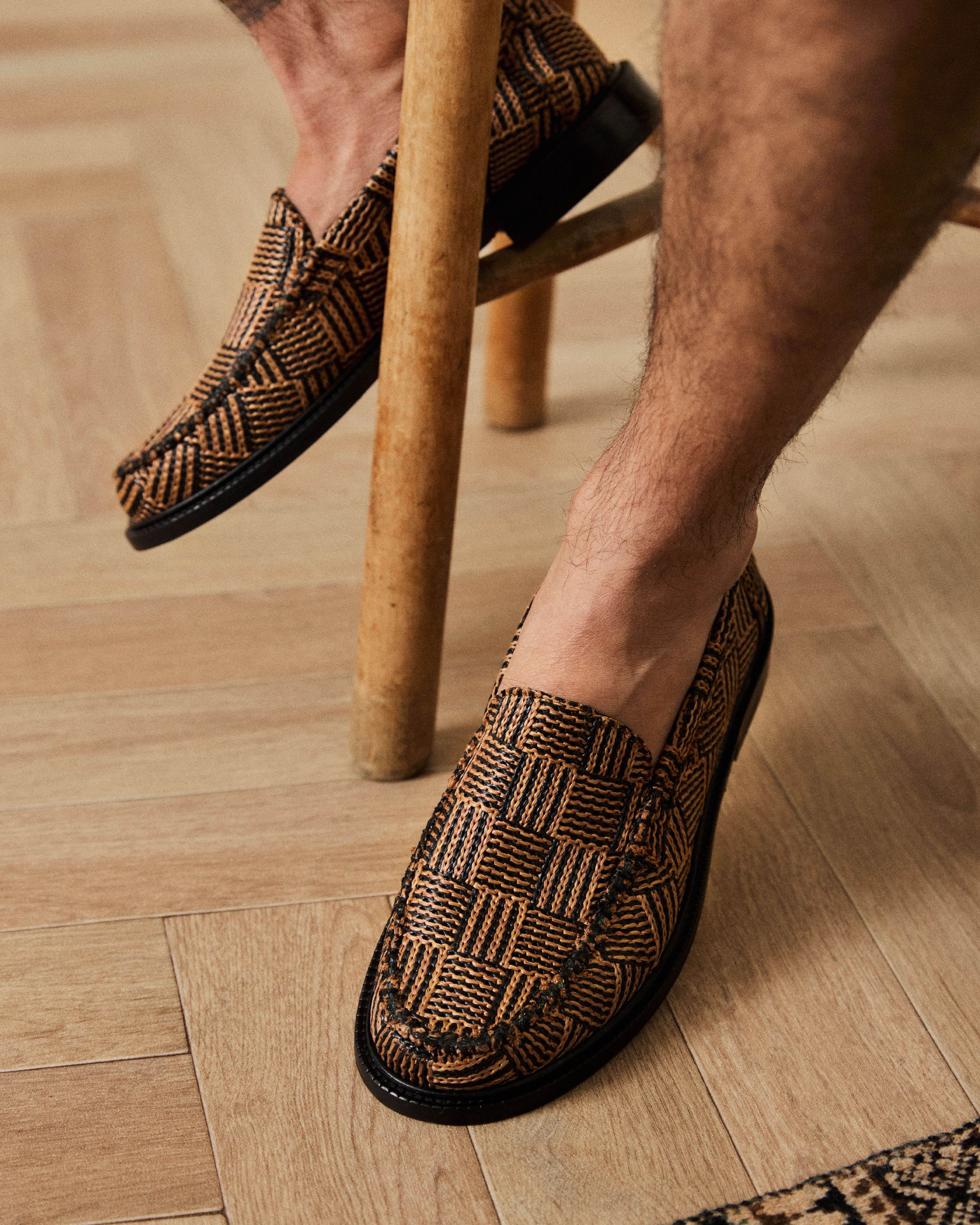 Yardee Raffia Close Up