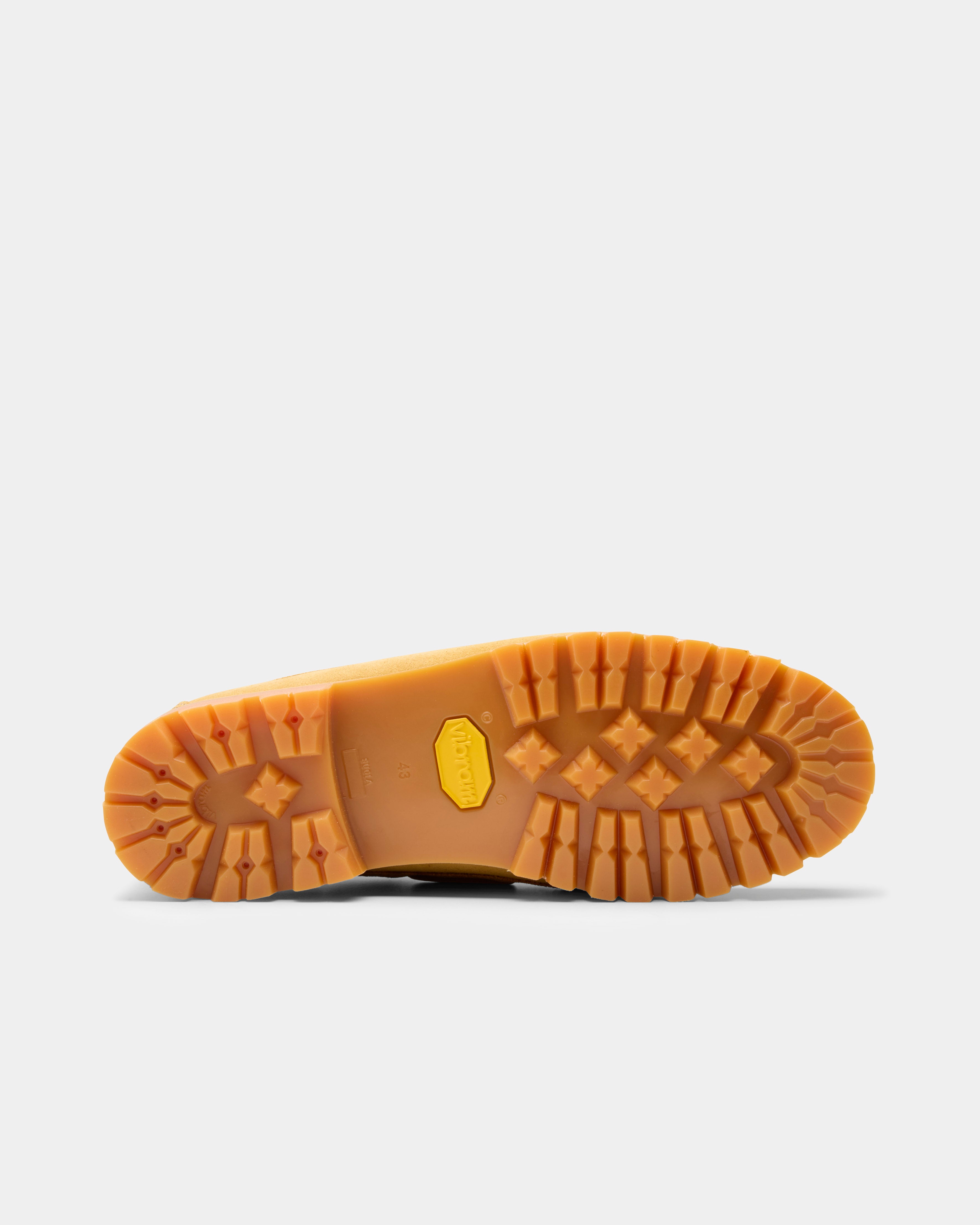 aztec boat shoe in sand suede