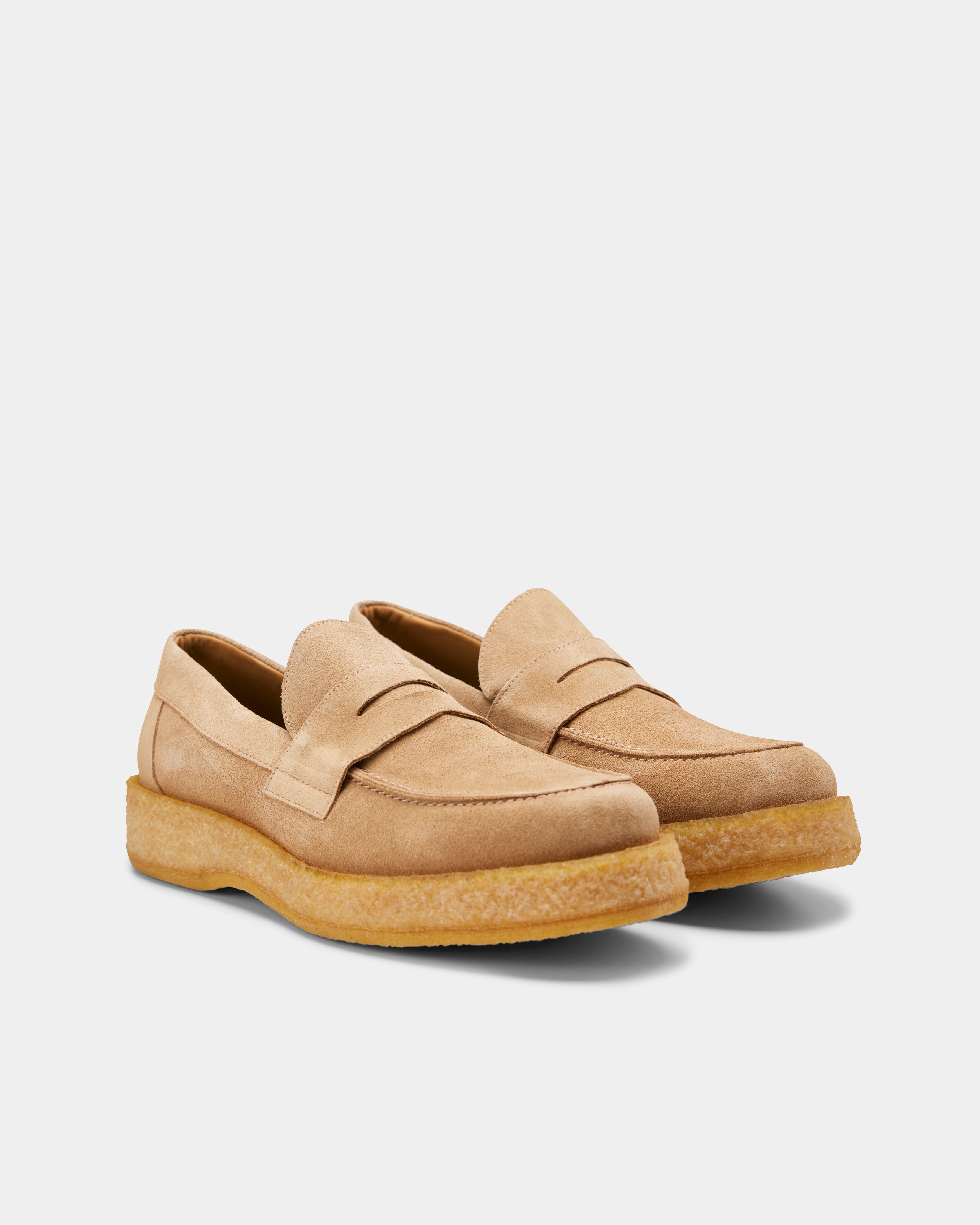 Men's Creeper in sand suede 