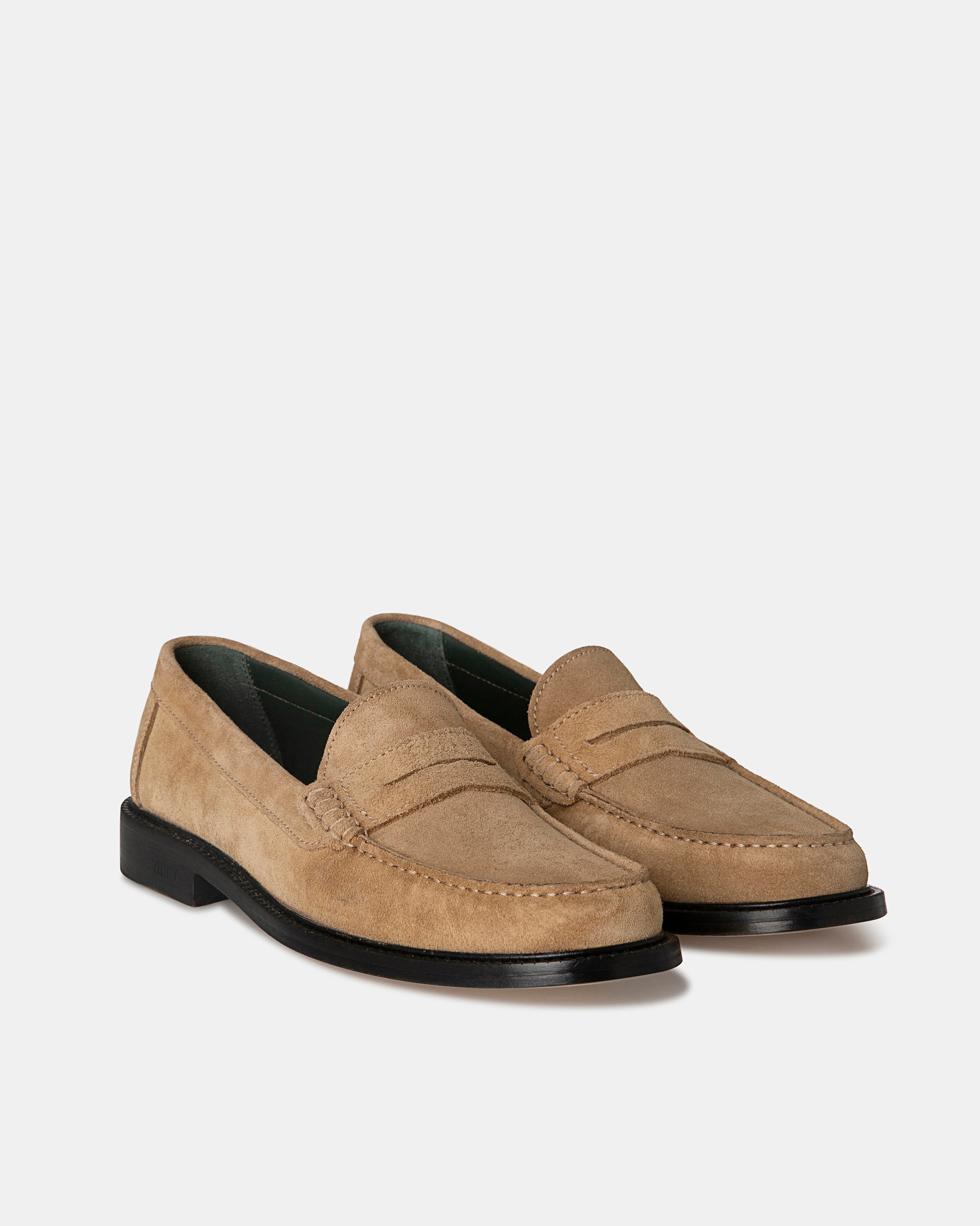 Men's yardee loafer suede in Sand