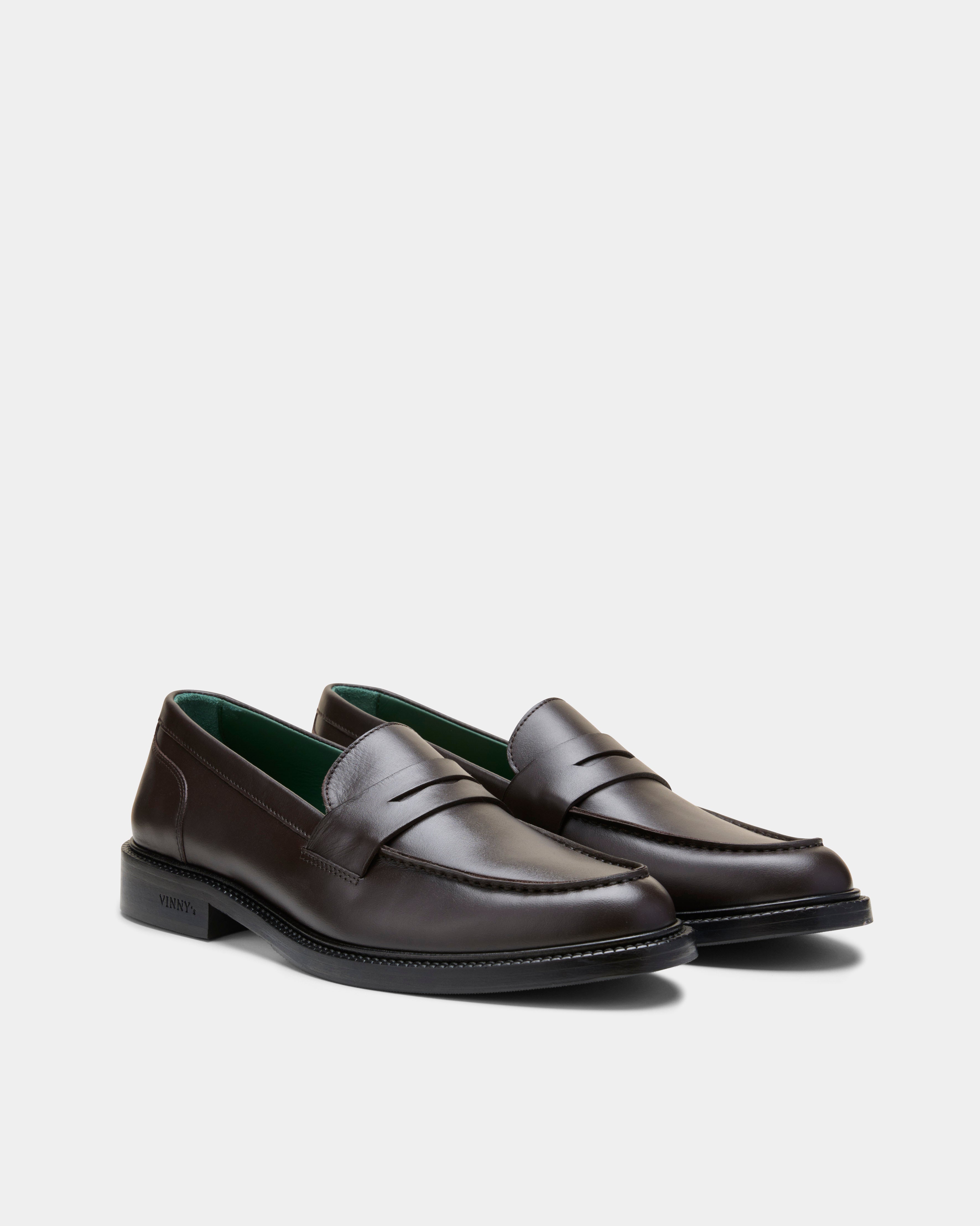 townee loafer in brown for men