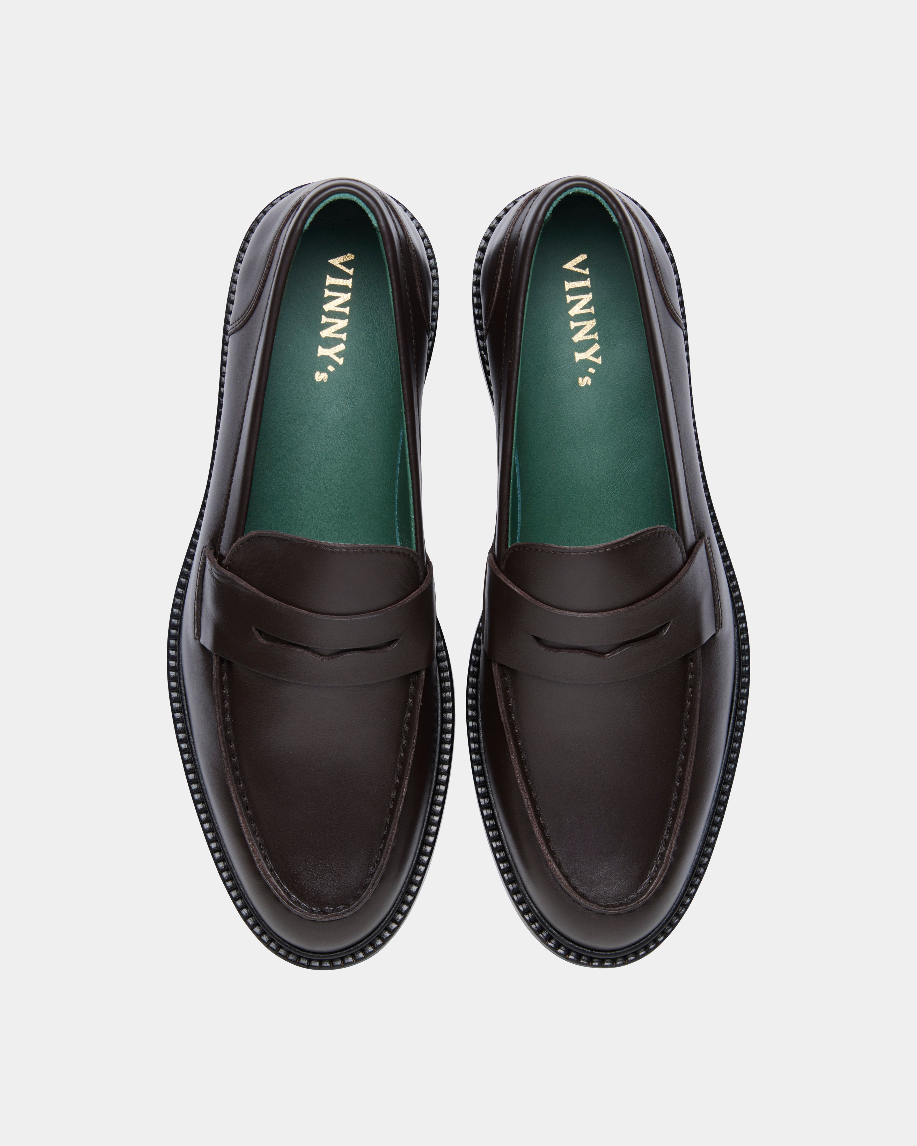 townee loafer in brown for men