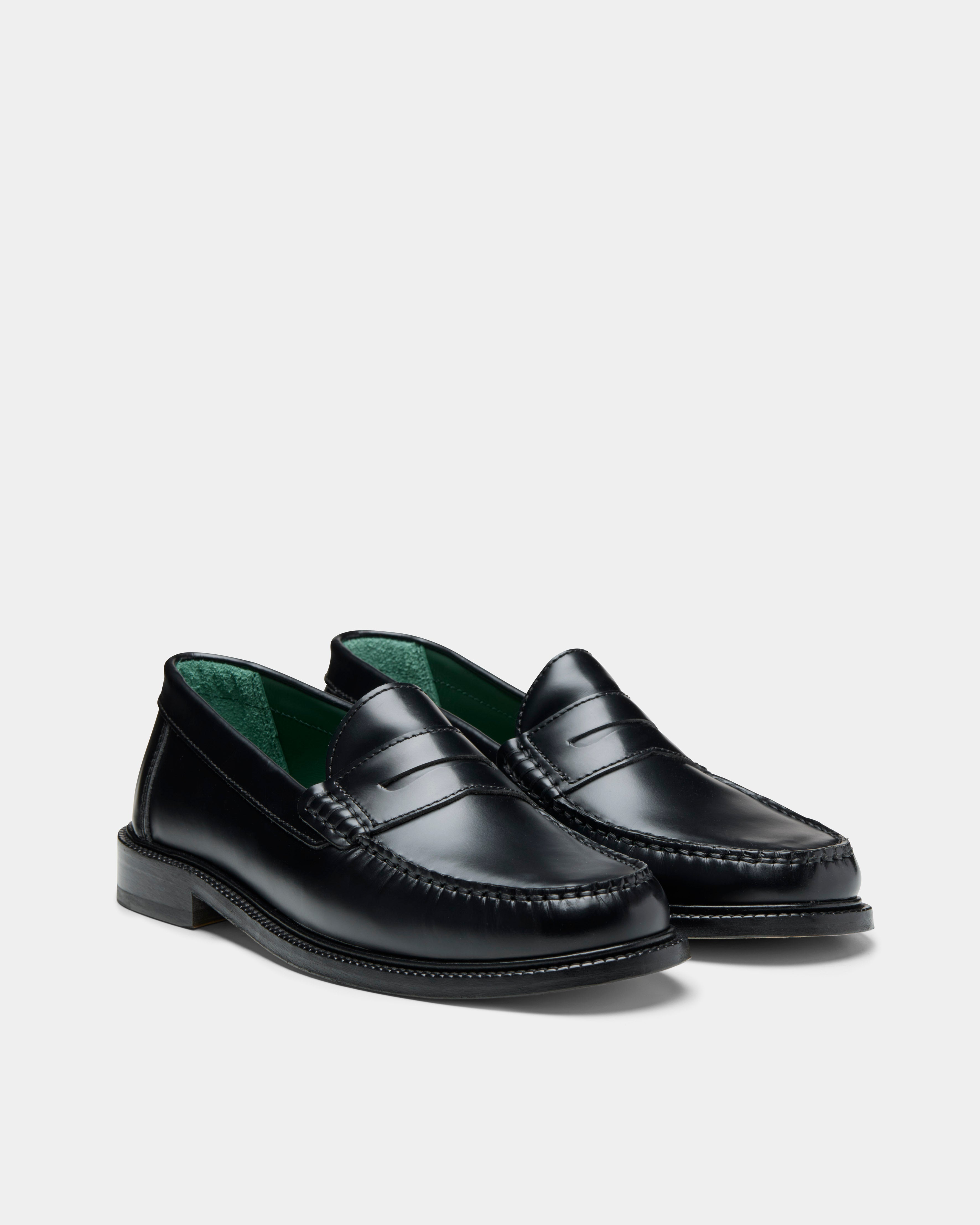 Men's yardee mocassin loafer in black