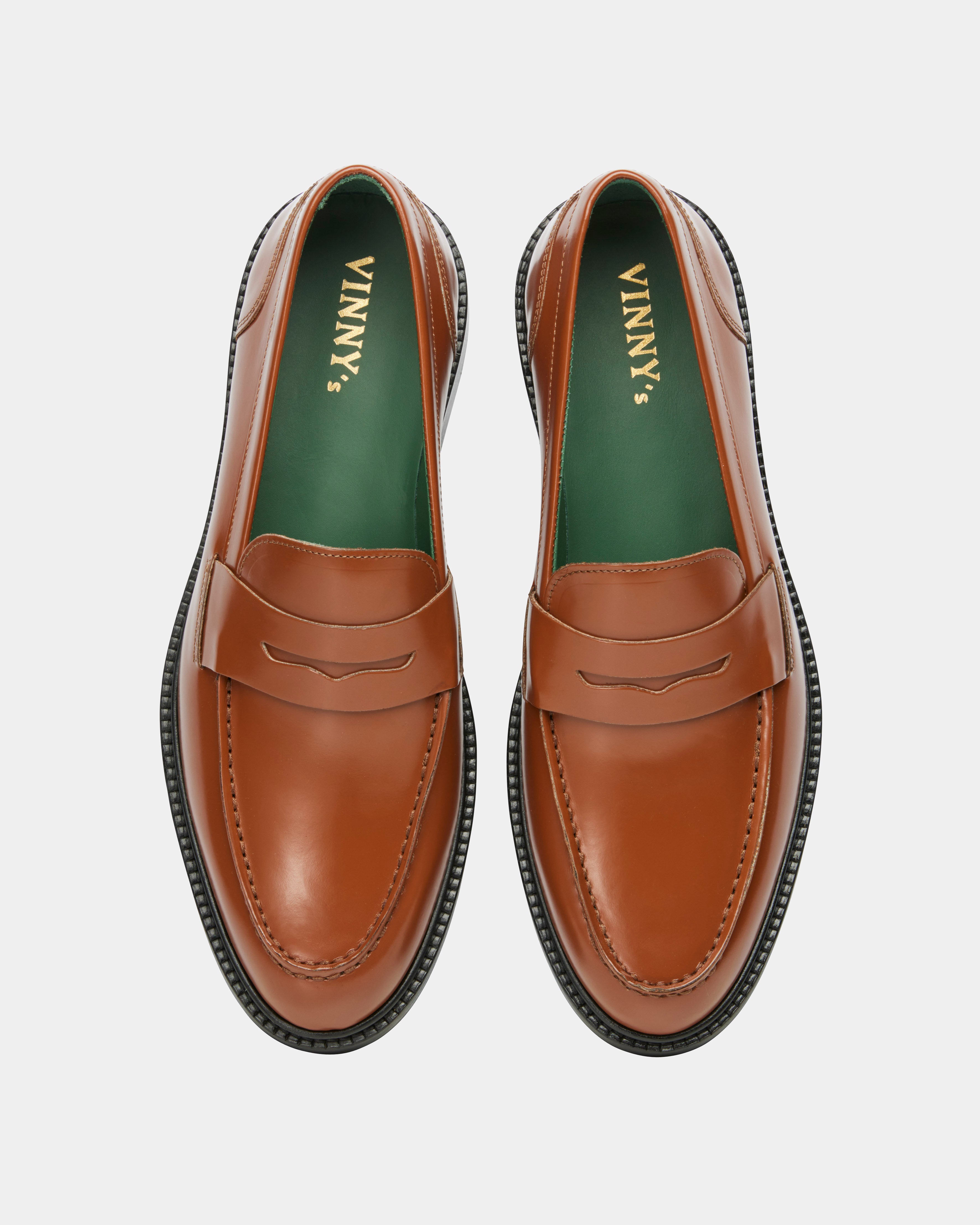 townee loafer in cognac for men