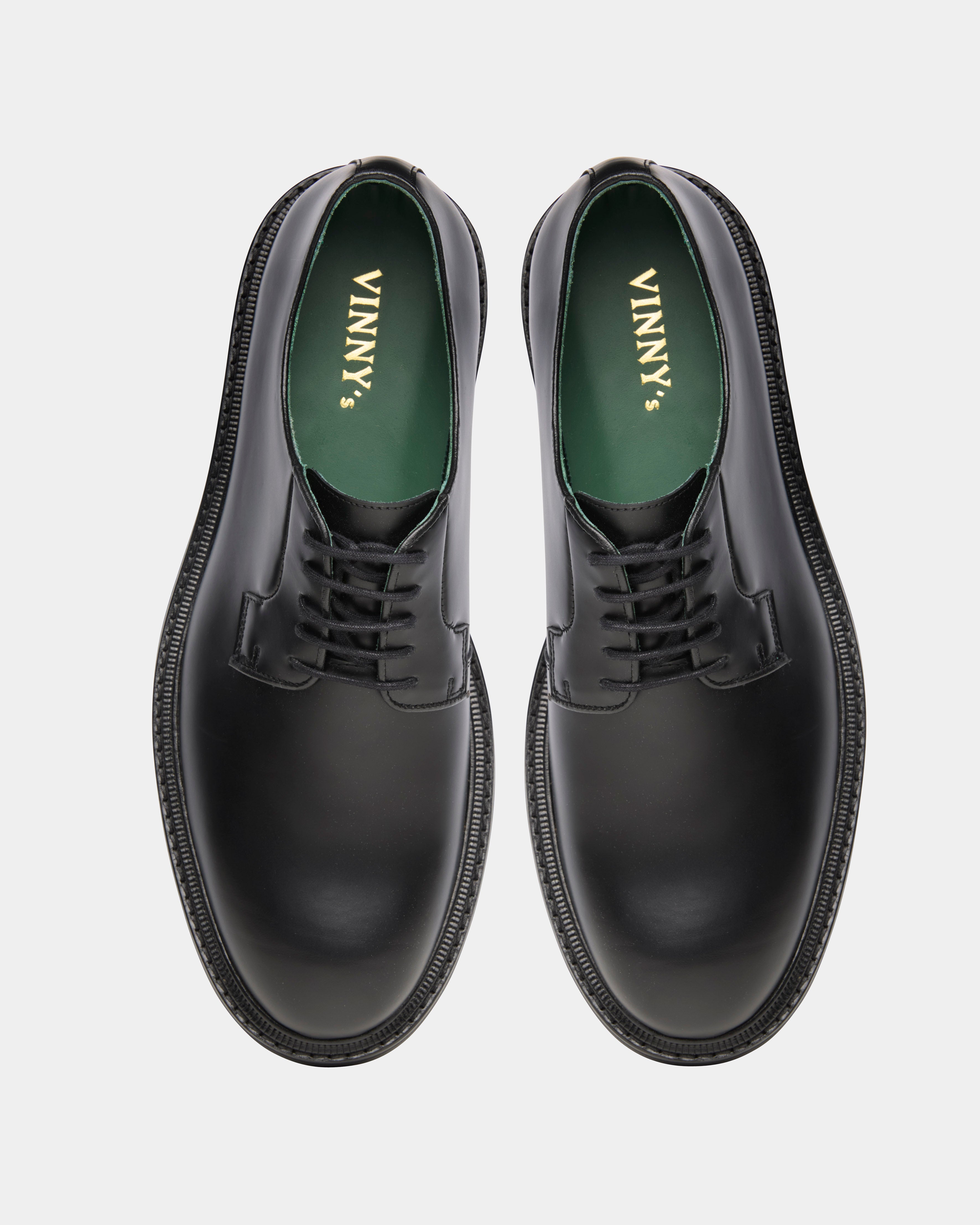 men's vinnee blucher in black