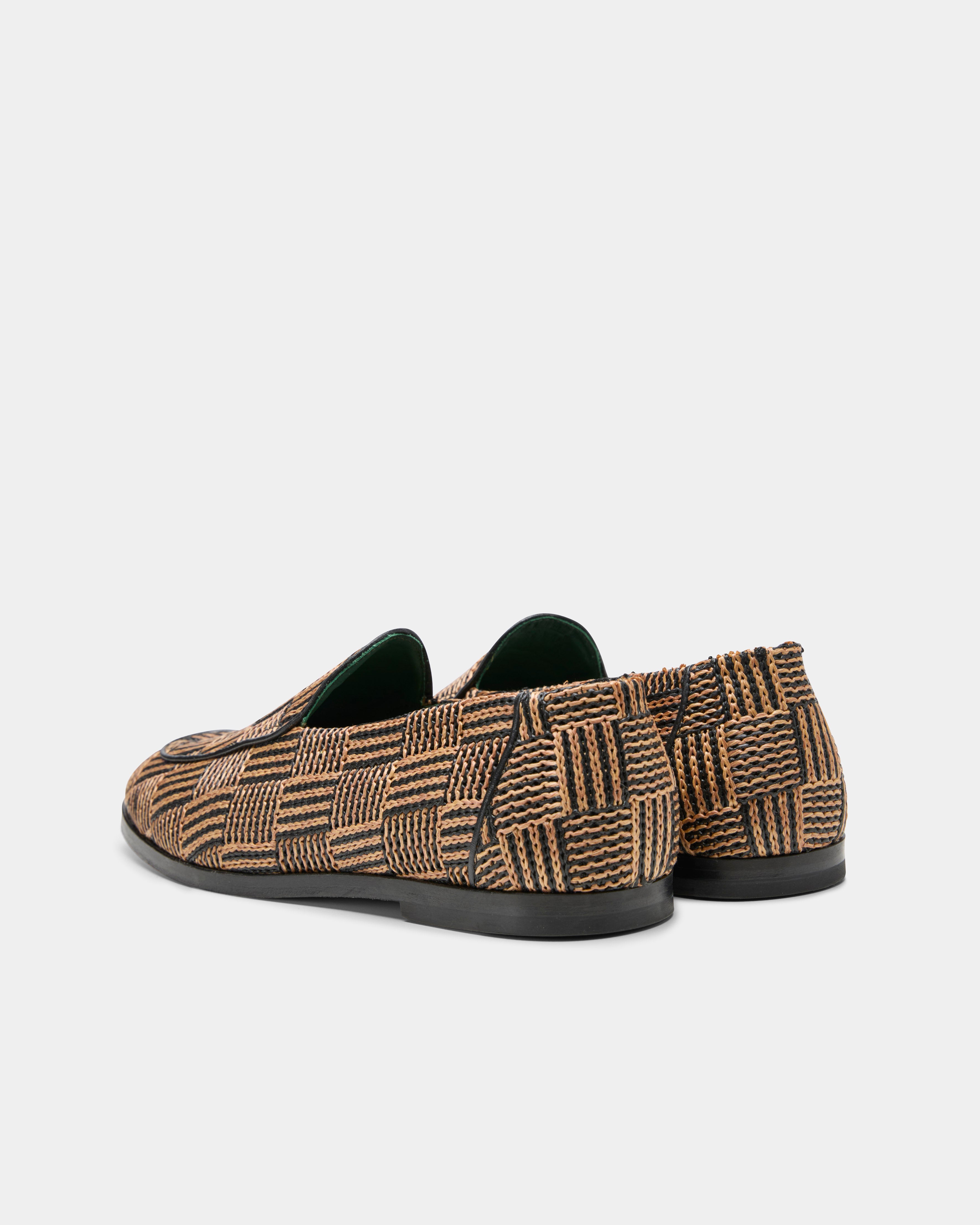 belgee raffia loafer 