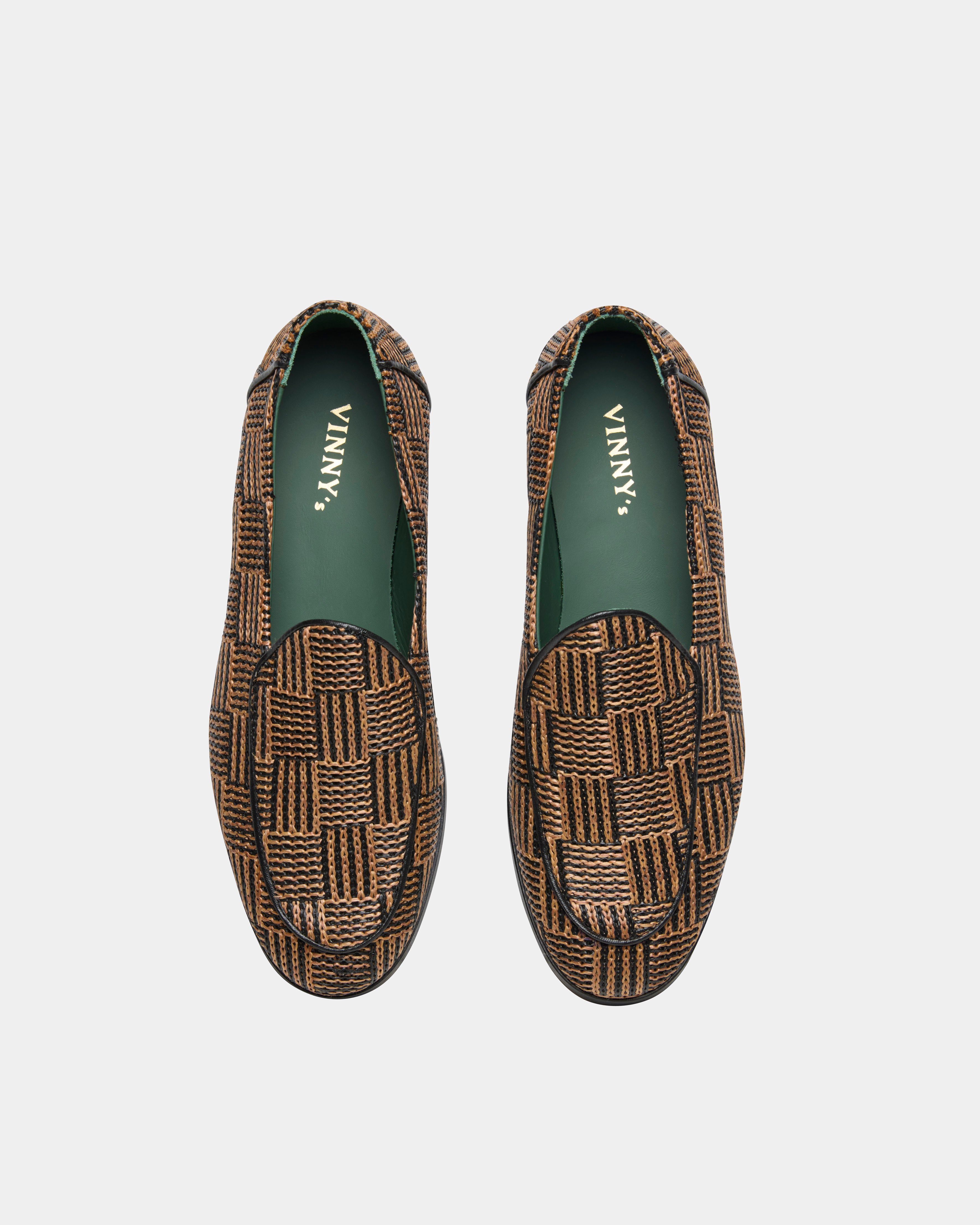 belgee raffia loafer 