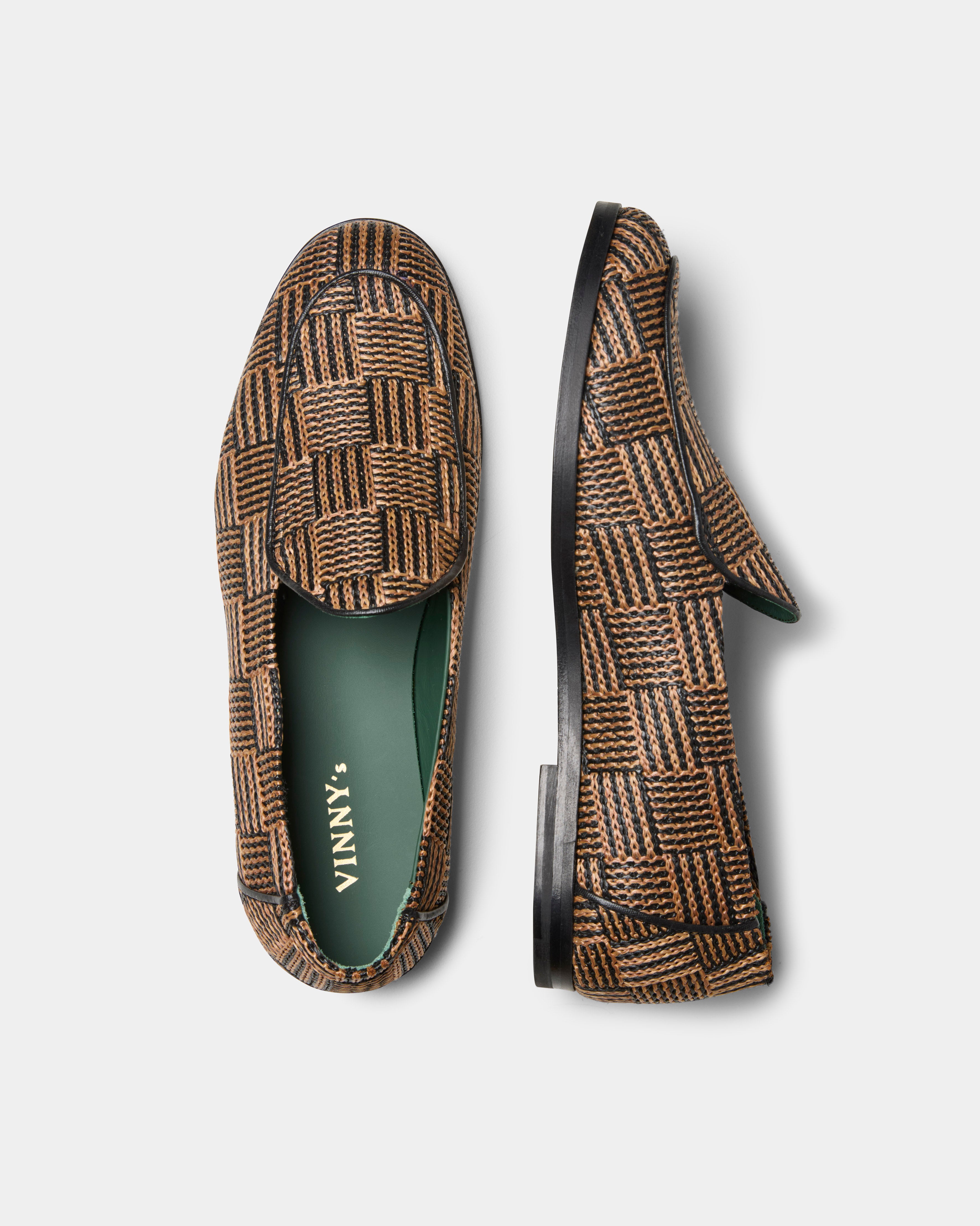 belgee raffia loafer 