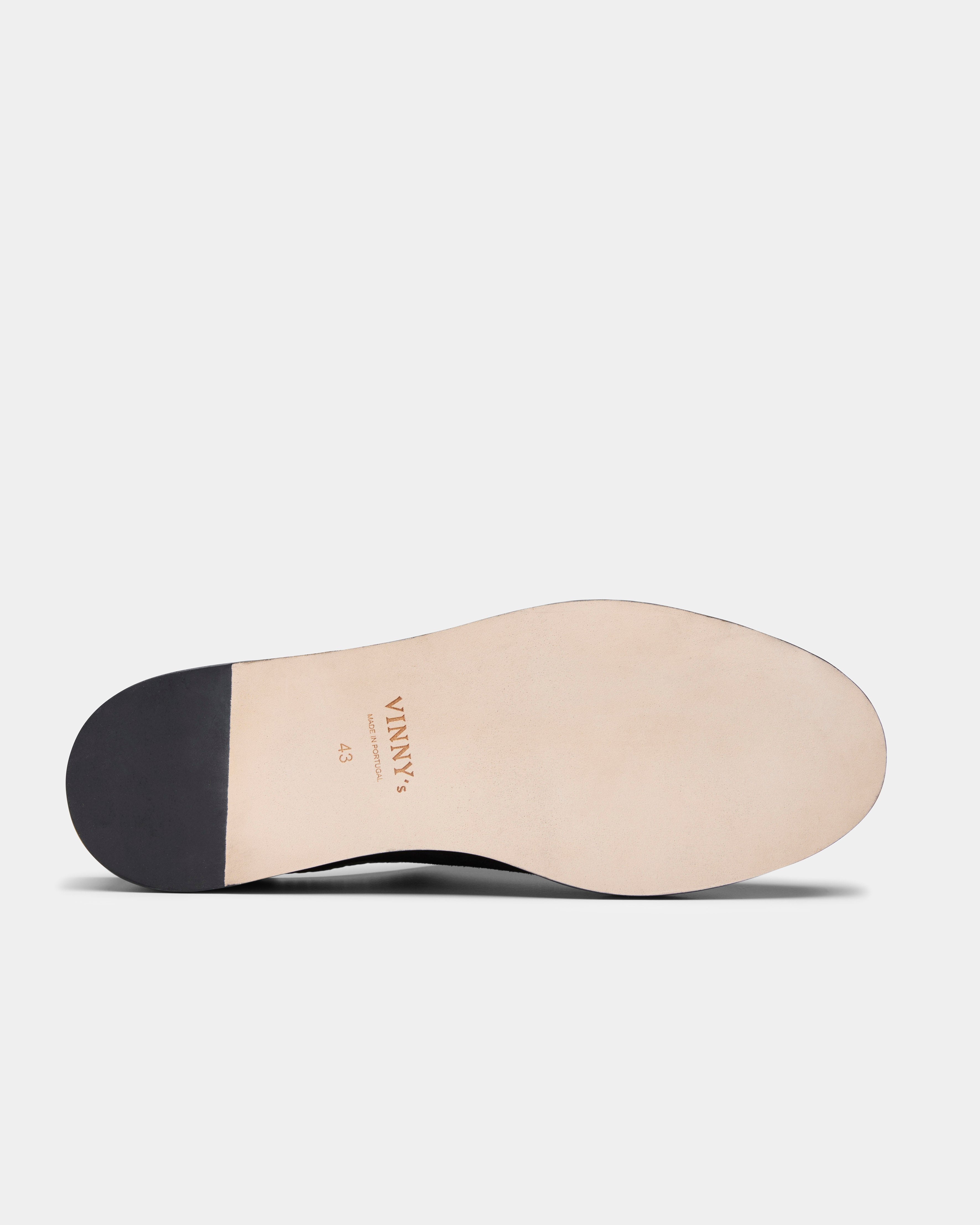 gilles in brown raffia under the sole