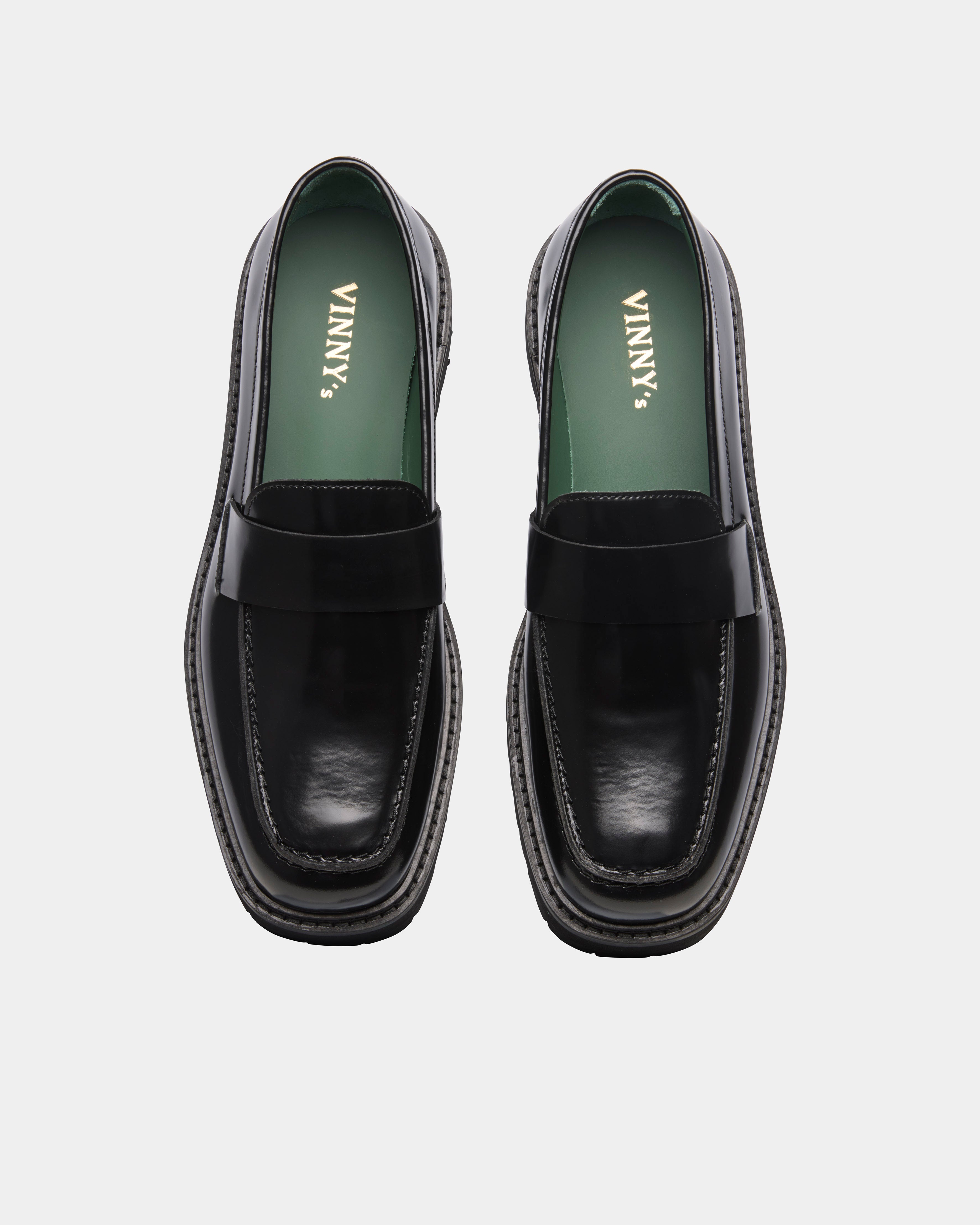 Peeters loafer in black from the top