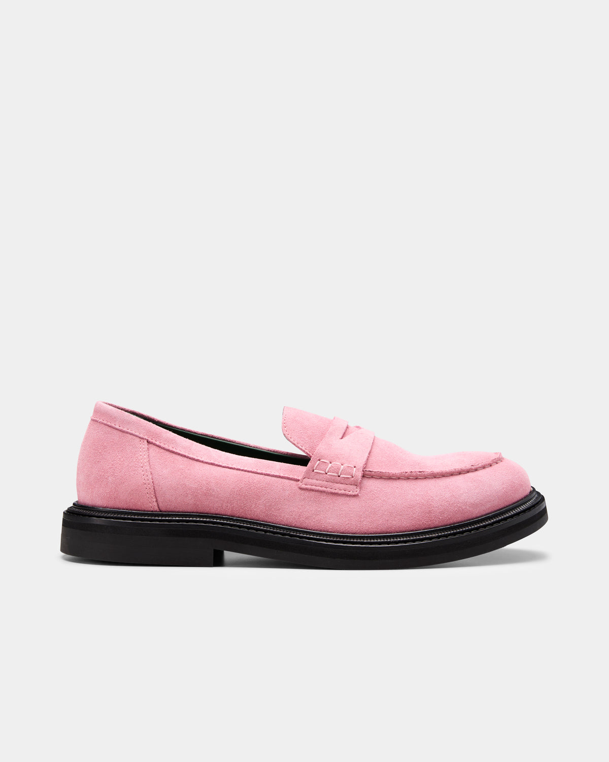 Shipton & Heneage Pink Suede Loafers - RARE PAIR KKB Penny Loafer: Pink Suede | Premium Handcrafted Style  main image 2