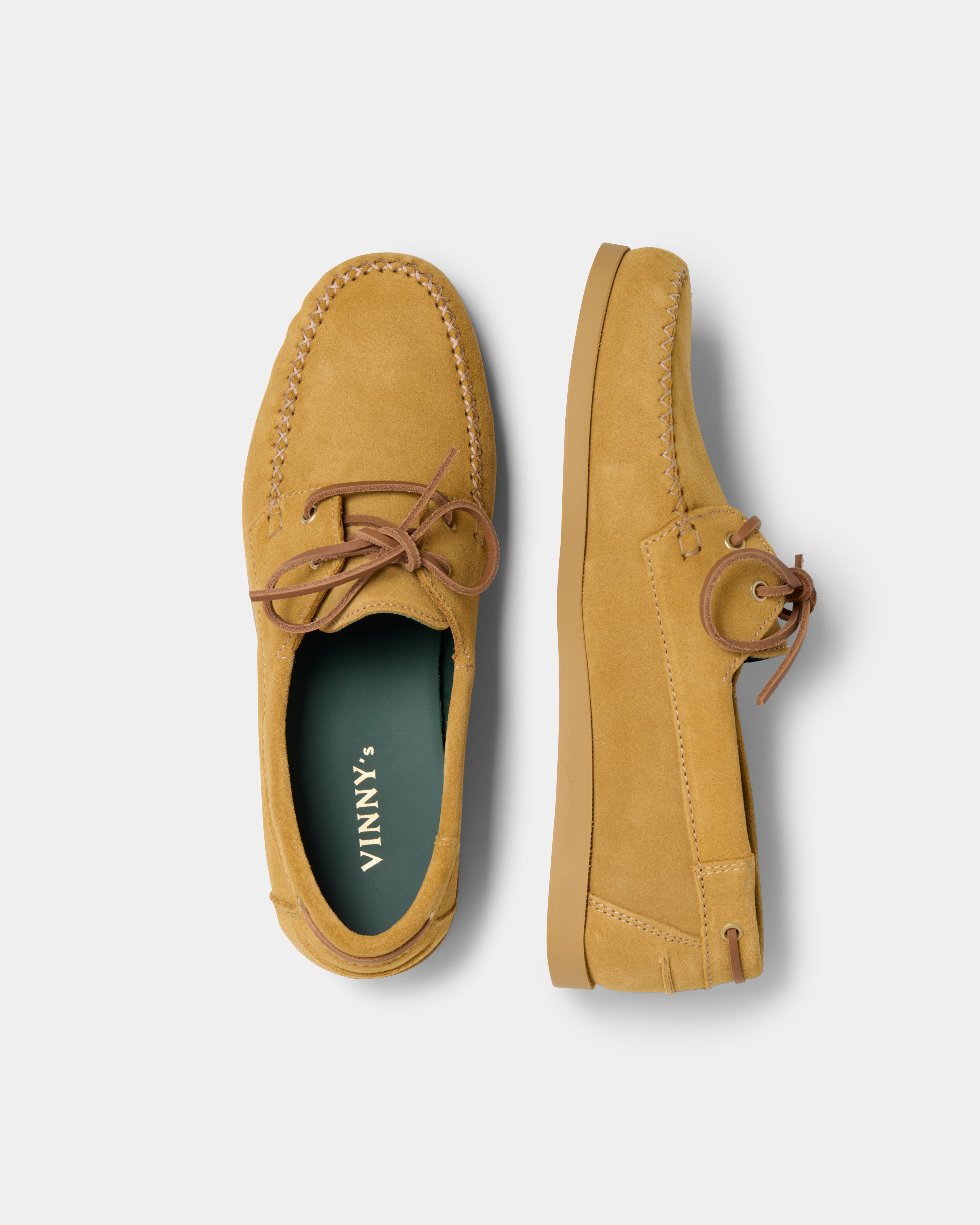 boatman in sand suede