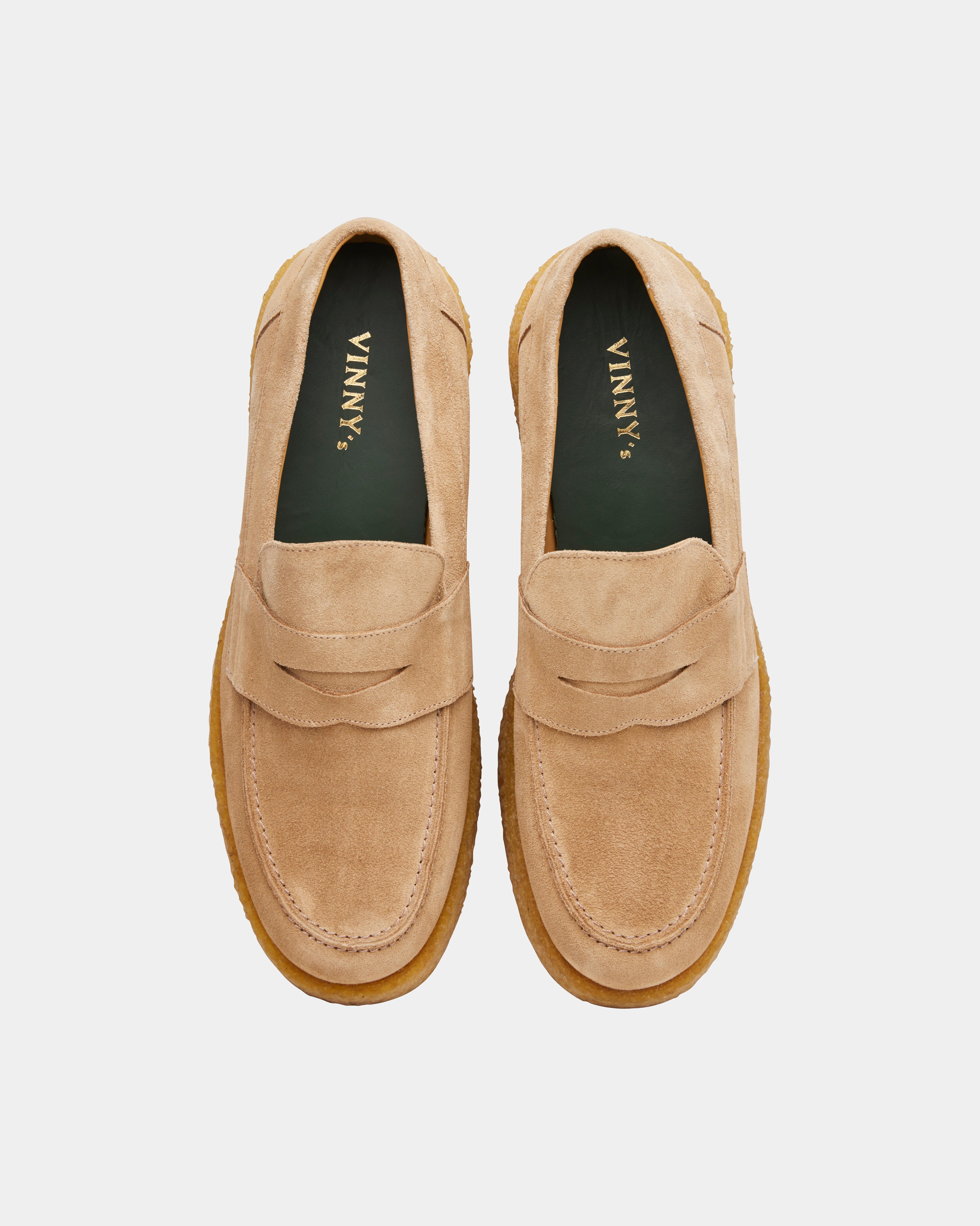 Women's Creeper in sand suede