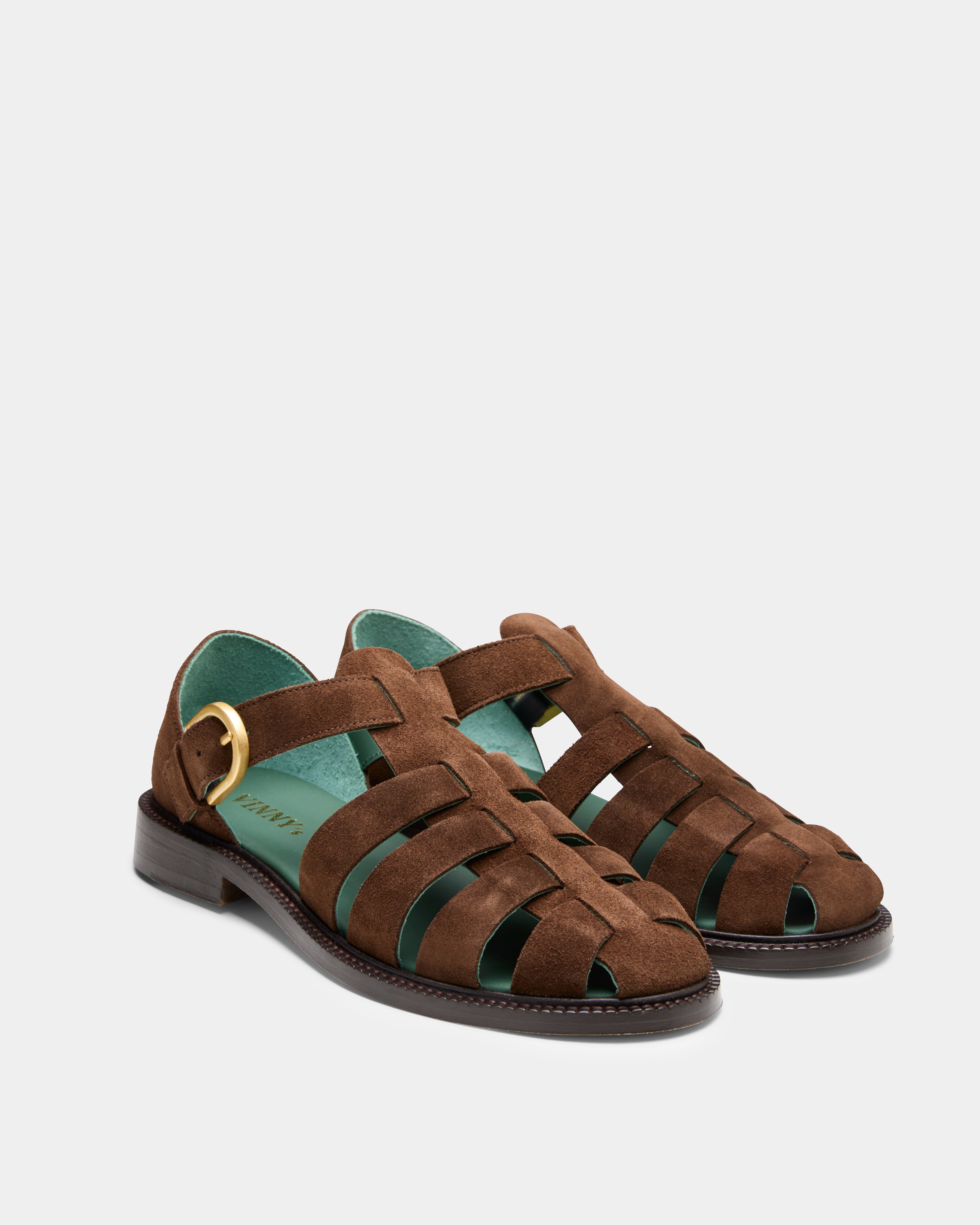 Fisherman Brown from the front