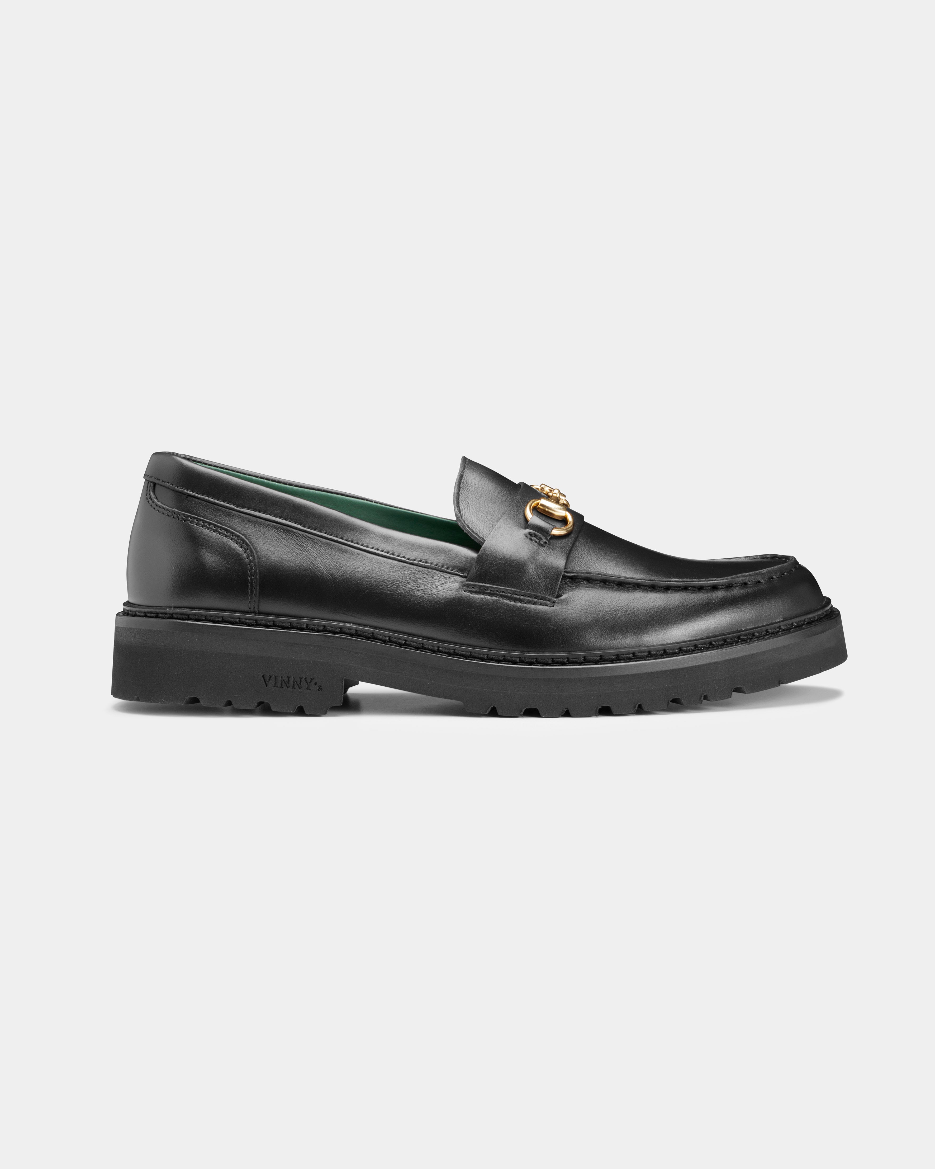 VINNY'S(ヴィニーズ) 「kilty」leather loafers-