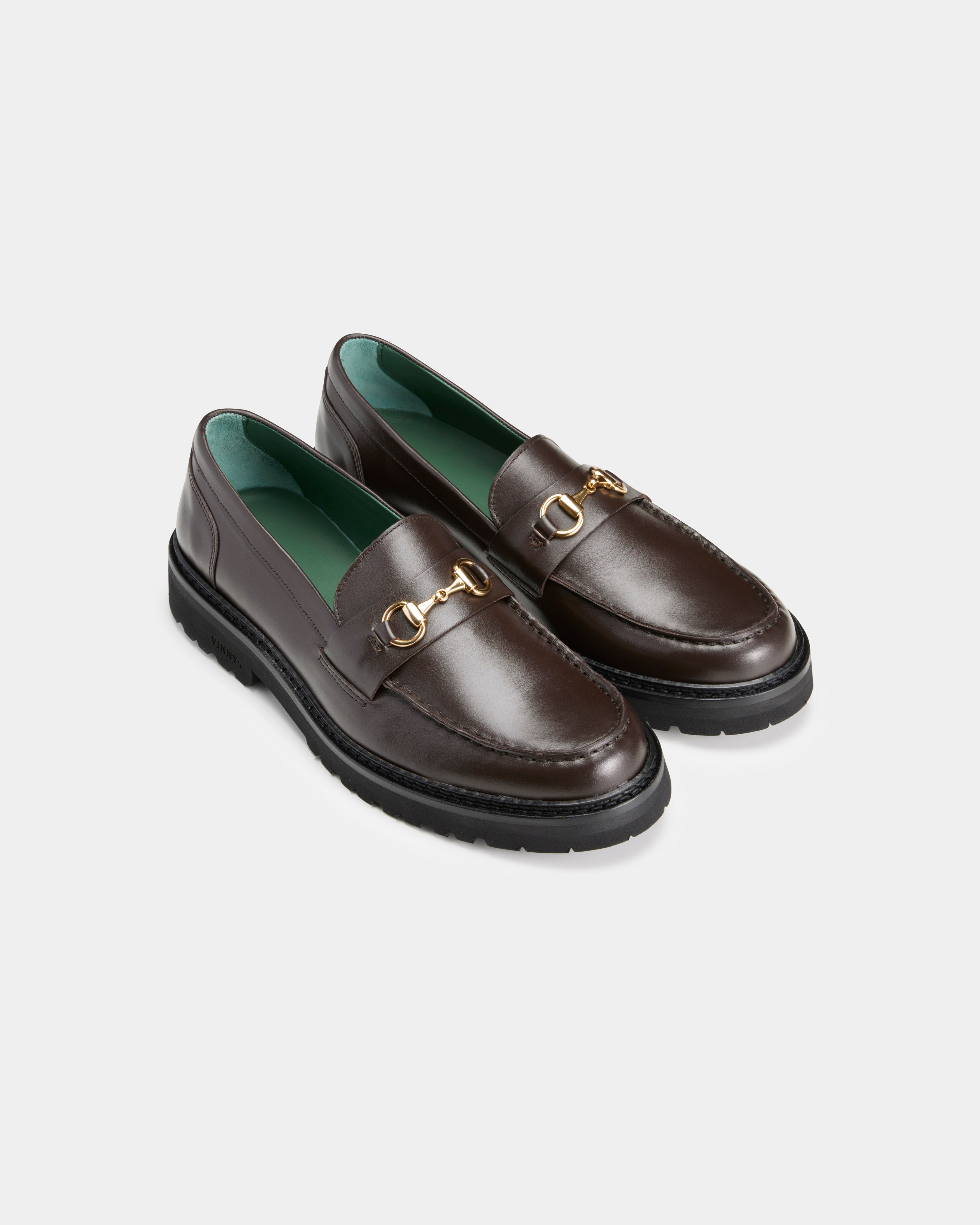 womens le club loafer in brown