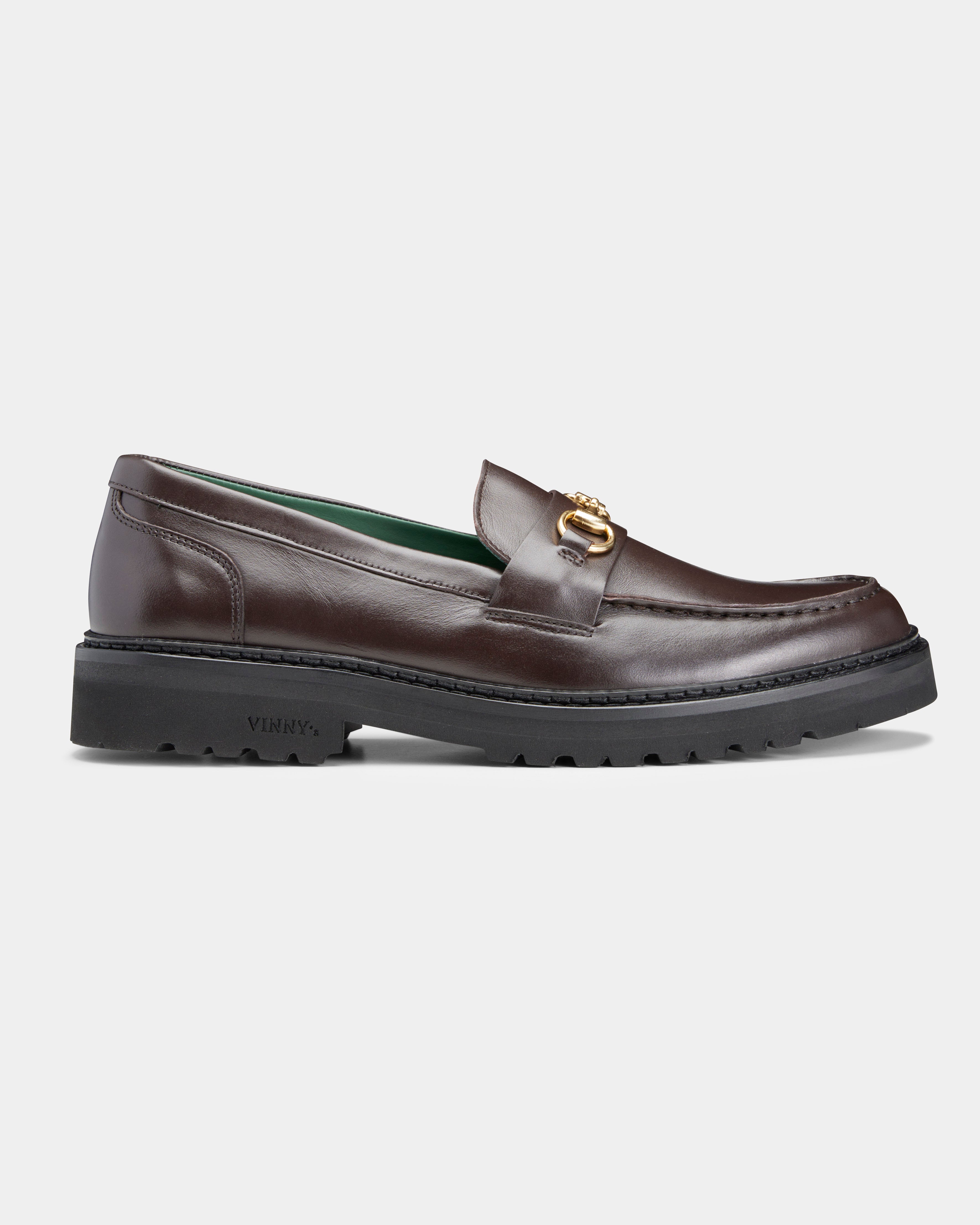 mens le club loafer in brown