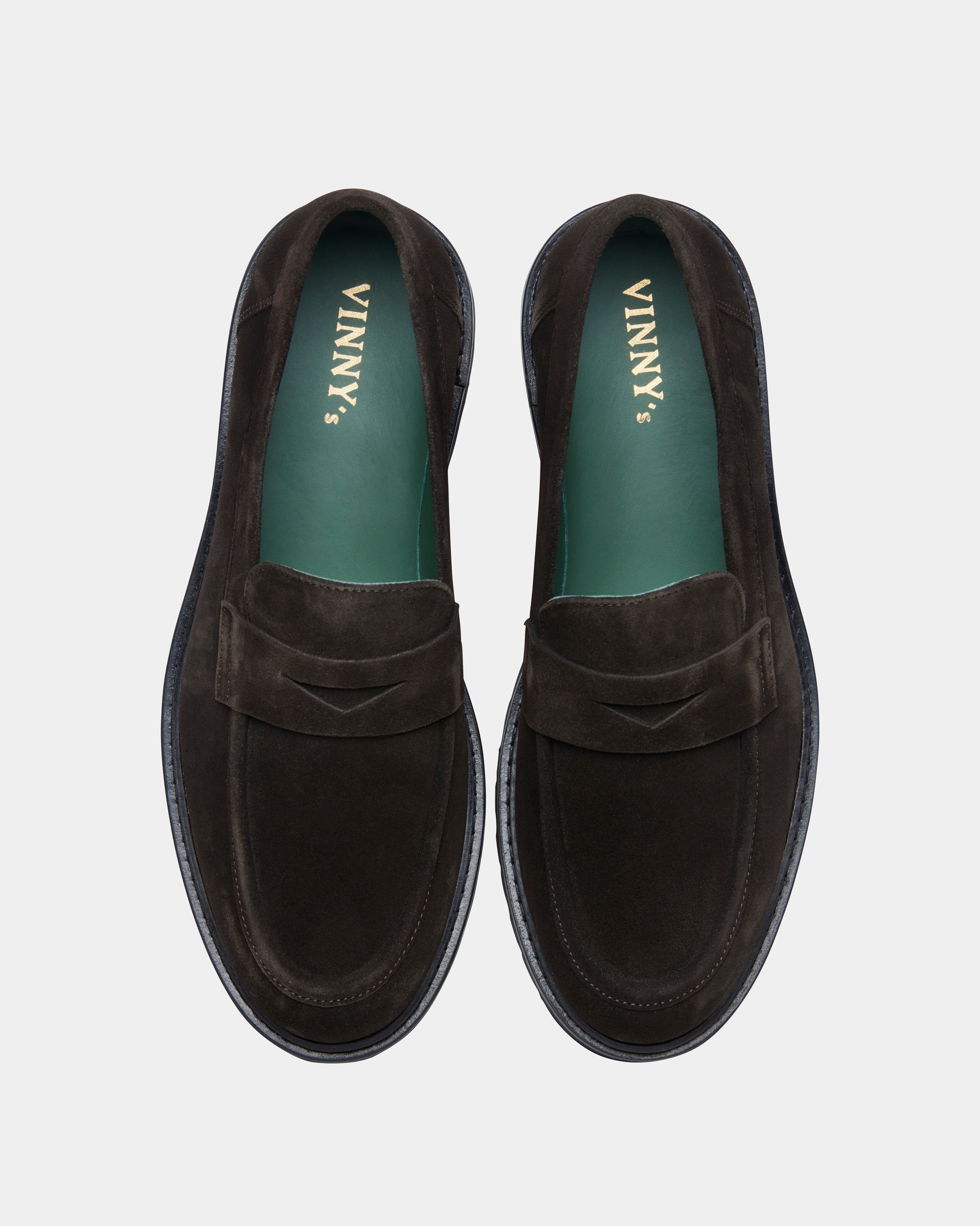 mens richee loafer in brown